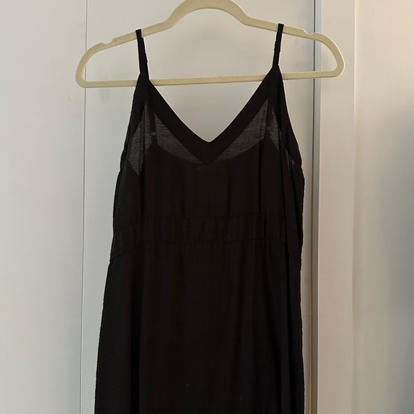 LACAUSA Black Alma Slip Dress - Picture 1 of 6